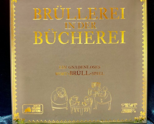 Brüllerei in der Bücherei